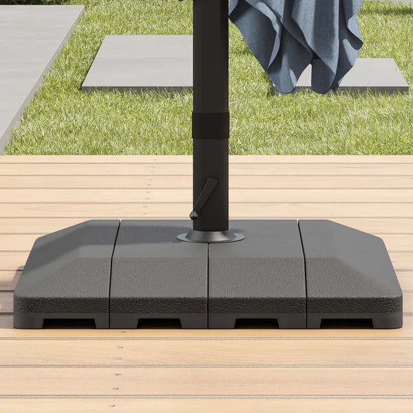 Sirio 3 m x 3 m (10 ft. x 10 ft.) Cantilever Umbrella with Solar Powered LED
