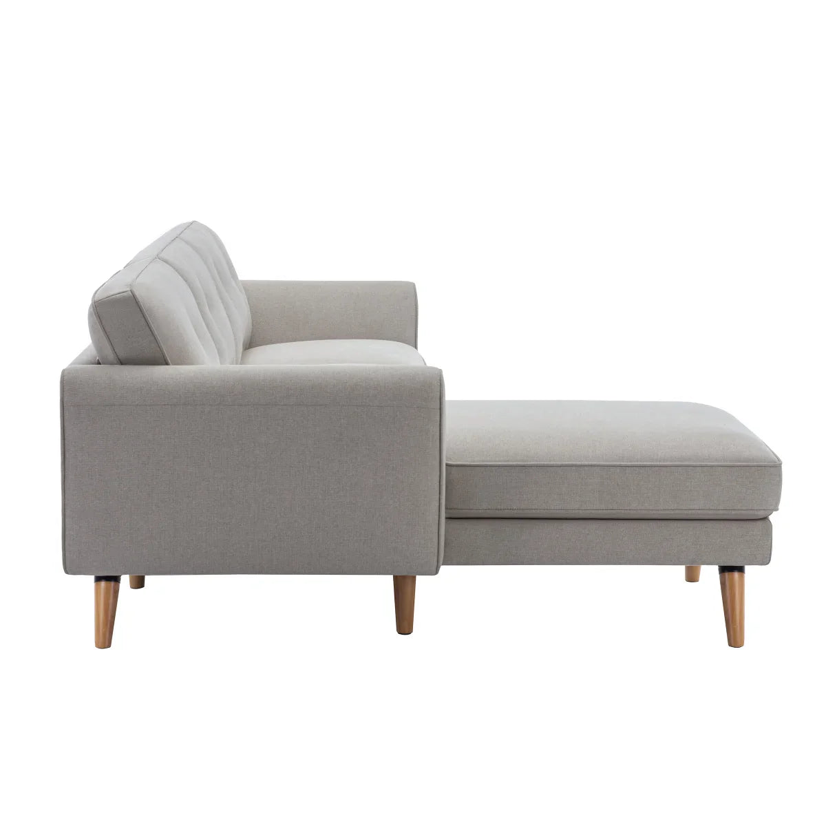Fabric Left-hand Facing Sofa-Chaise