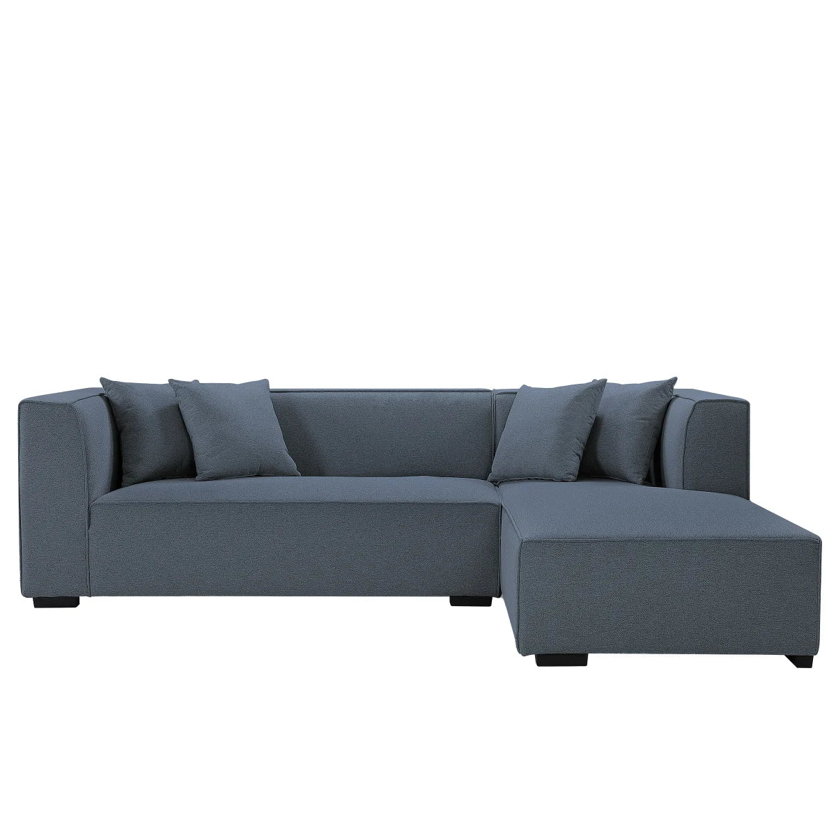 Willow 2-piece Right-hand Facing Fabric Sectional
