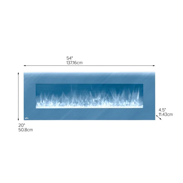 Napoleon 137.2 cm (54 in.) Electric Wallmount Fireplace