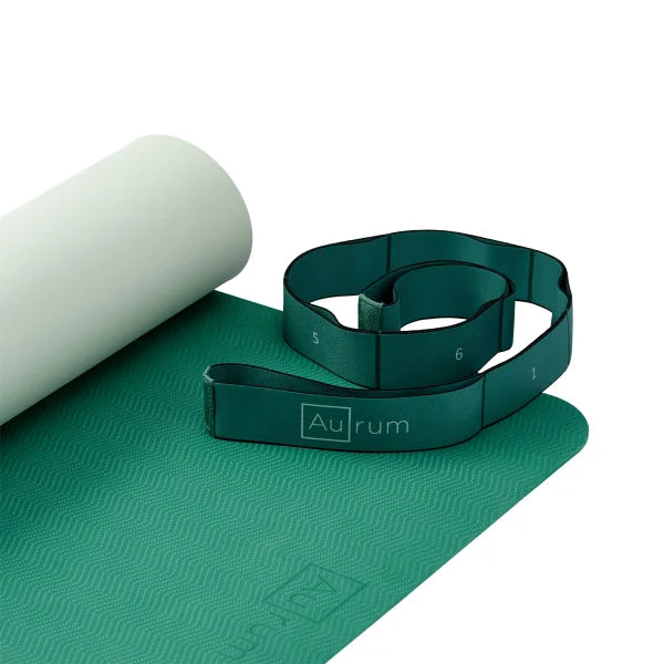 AURUM Yoga Mat with 2-in-1 Strap