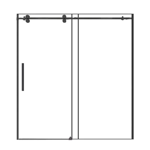 Appollo Cameron 32 in. × 60 in. Skirted Bathtub with Shower Doors and Wall Kit, Right Drain