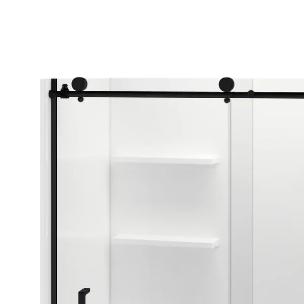 Appollo Cameron 32 in. × 60 in. Skirted Bathtub with Shower Doors and Wall Kit, Right Drain