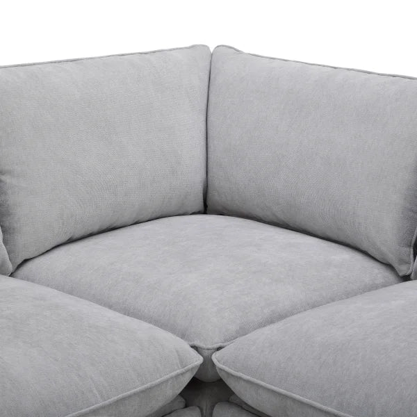 Gilman Creek Harwood 5-piece Fabric Reclining Sectional