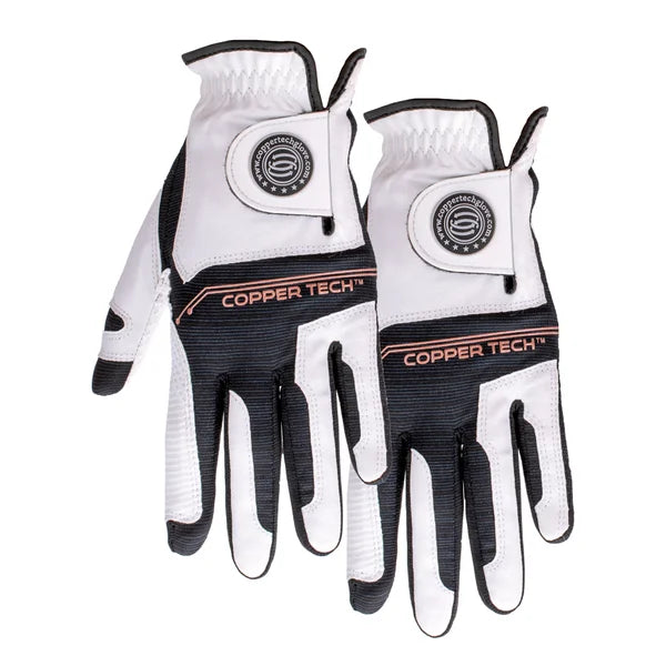Copper Tech Men's Golf Glove, 2-pack