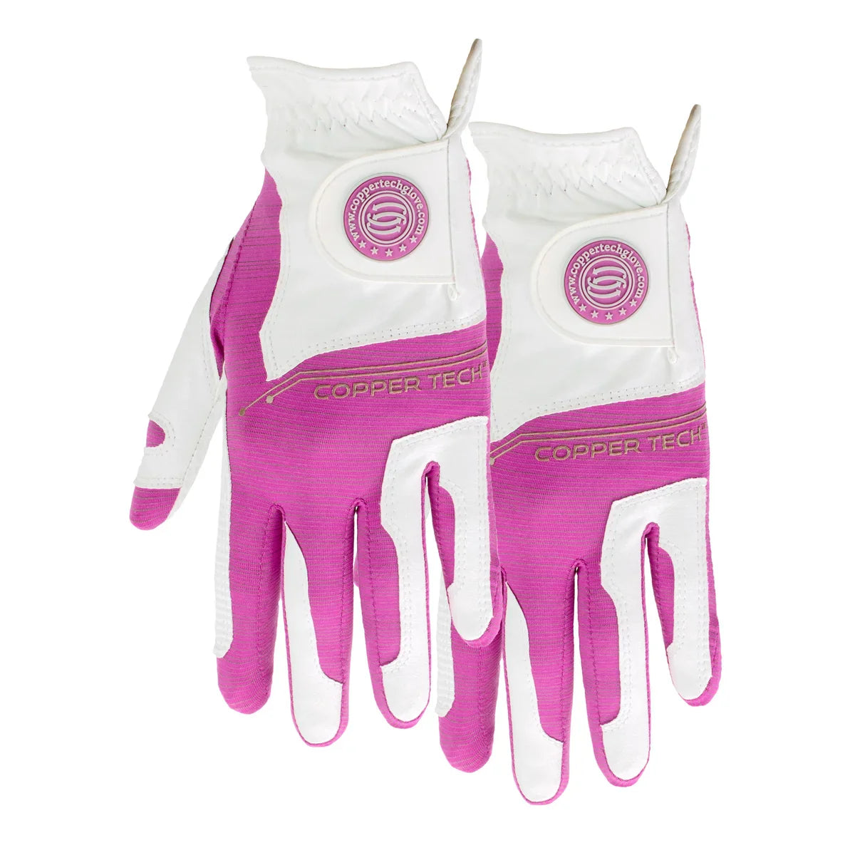 Copper Tech Women's Golf Glove, 2-pack