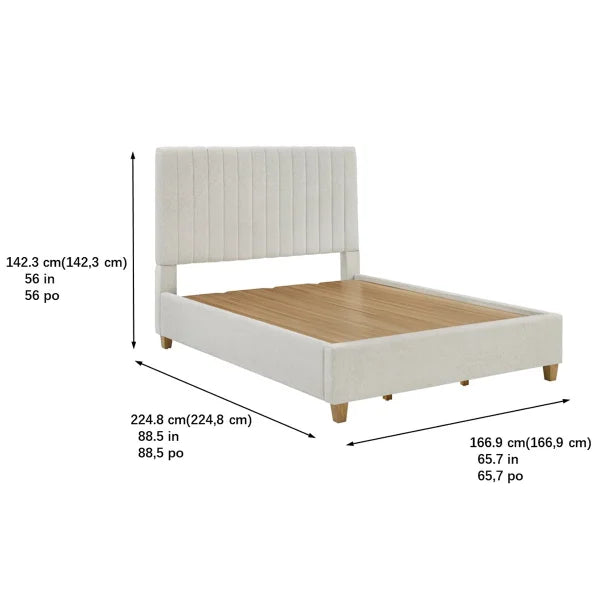 Thomasville Fabric Upholstered Queen Bed