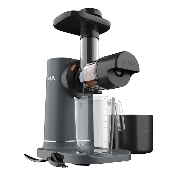 Ninja NeverClog Cold Press Juicer with 32 oz. Juice Jug and 40 oz. Pulp Container