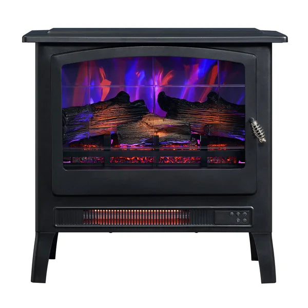 Bayside Furnishings Infrared Electric Fireplace Stove Heater