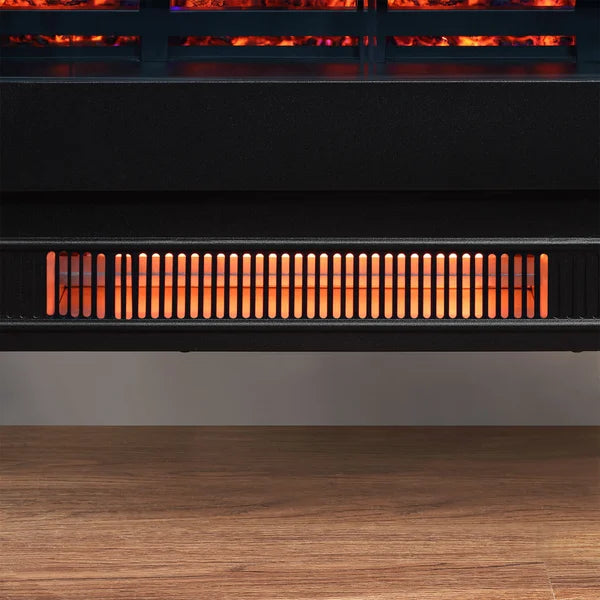 Bayside Furnishings Infrared Electric Fireplace Stove Heater