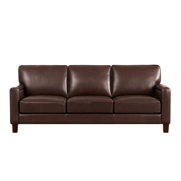Prospera Home Willow Top Grain Leather Sofa