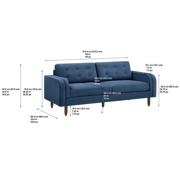 Thomasville Fabric Sofa