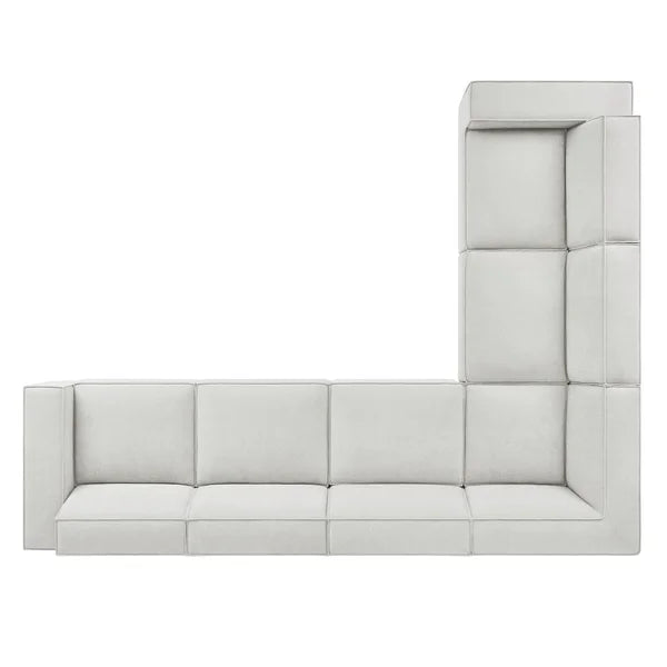 Thomasville 6-piece Fabric Sectional with Power Footrests