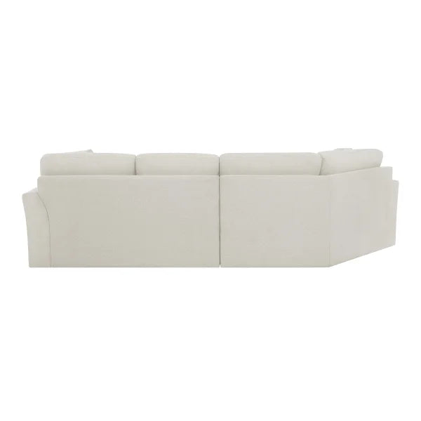 Thomasville 2-piece Fabric Sofa With Wedge Seat and Storage