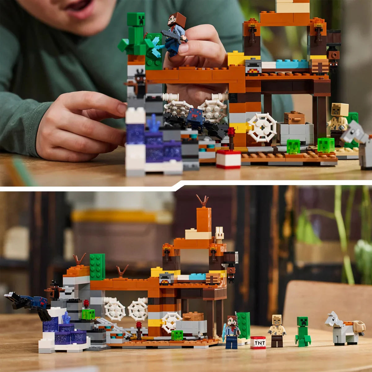 LEGO Minecraft The Badlands Mineshaft Video Game Toy