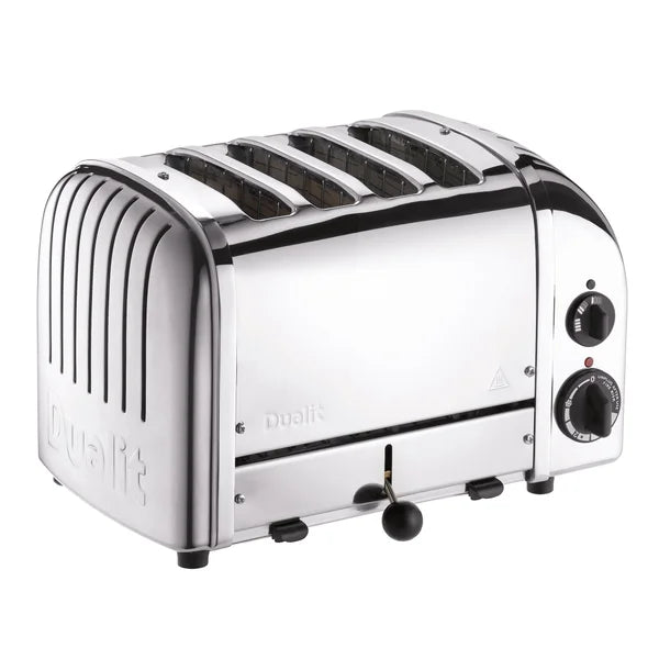 Dualit 4 Slice Polished Toaster with Cage