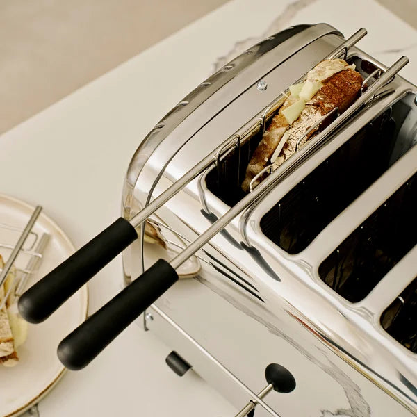 Dualit 4 Slice Polished Toaster with Cage