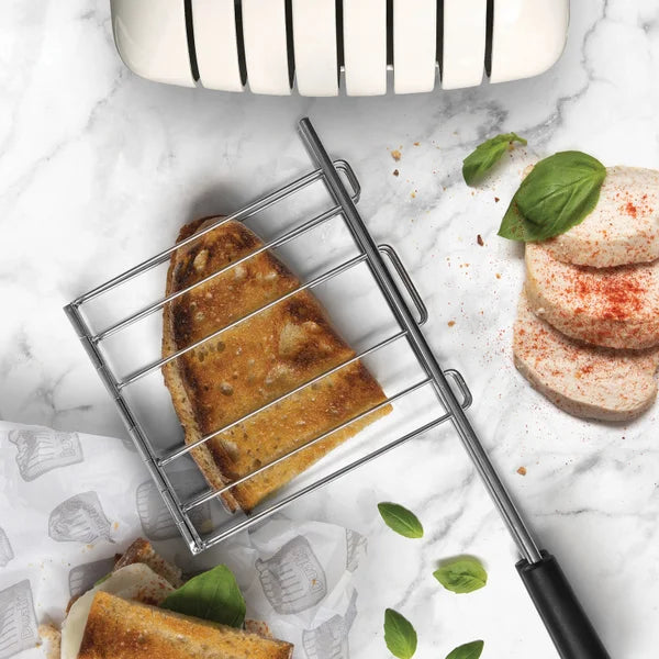 Dualit 4 Slice Polished Toaster with Cage