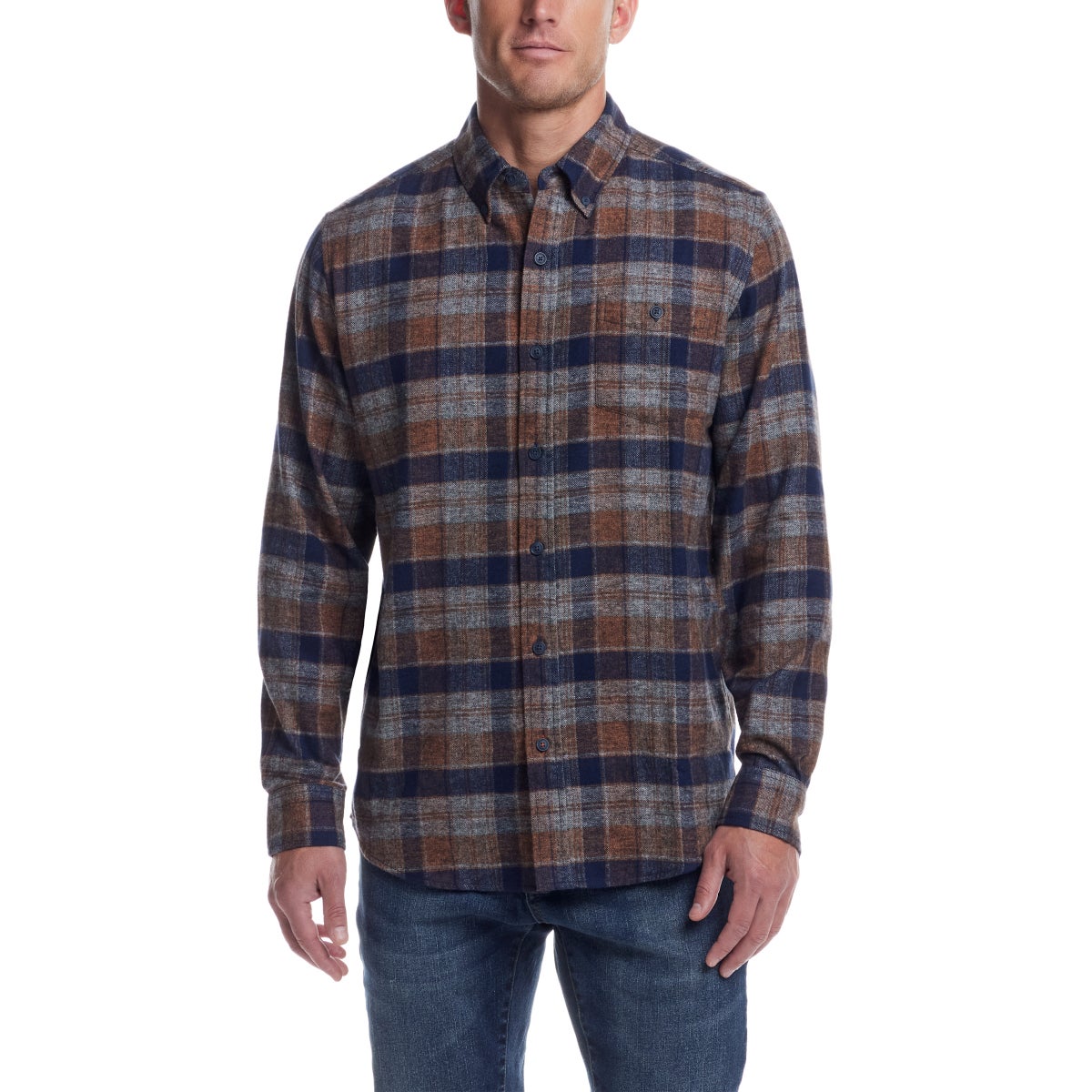 Weatherproof Vintage Men's Flannel Shirt - Multi