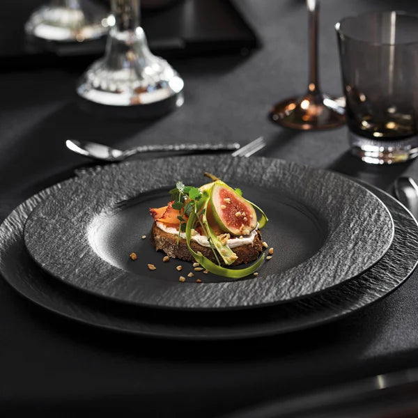 Villeroy & Boch Manufacture Rock Place Setting, 4-piece