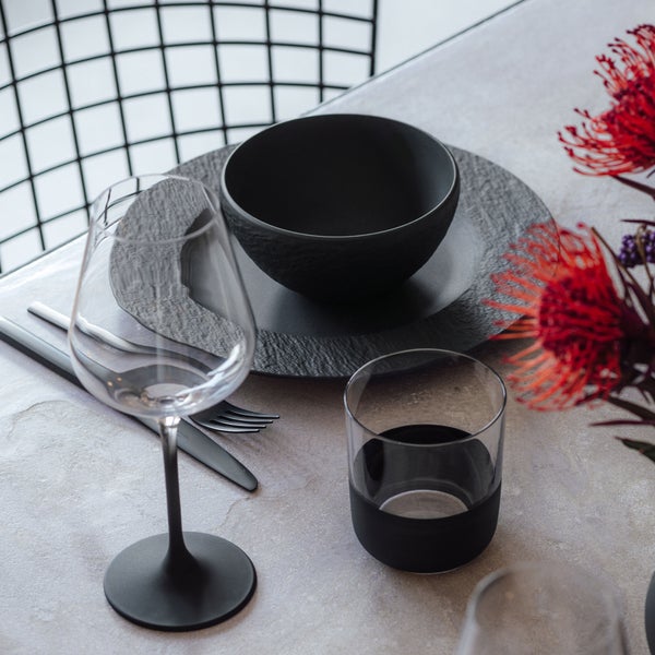 Villeroy & Boch Manufacture Rock Place Setting, 4-piece
