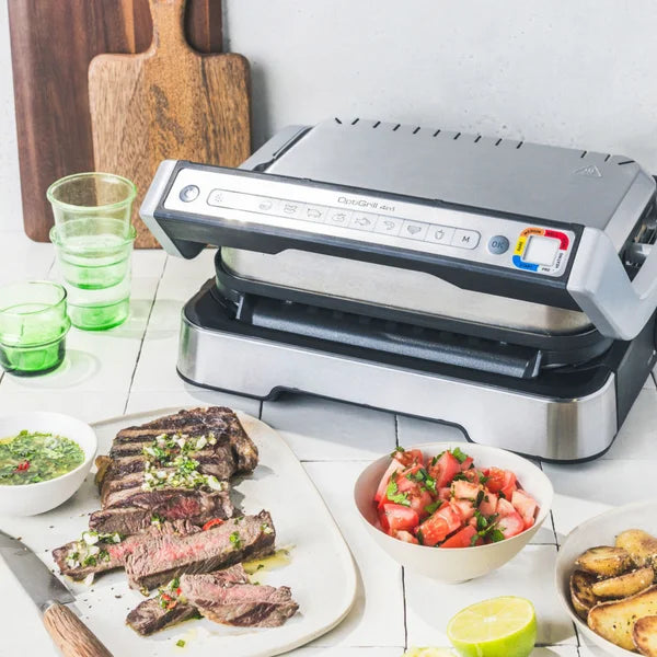 T-Fal OptiGrill 4-in-1 Smart Indoor Electric Grill