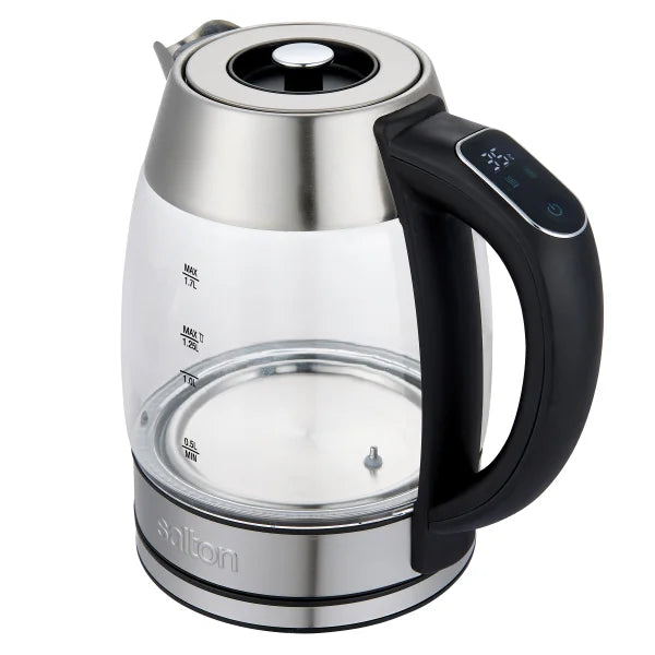 Salton Variable Temperature Touch Control Kettle 1.7 L with Removable Tea Steeper