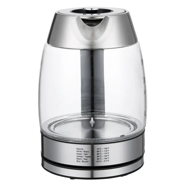Salton Variable Temperature Touch Control Kettle 1.7 L with Removable Tea Steeper