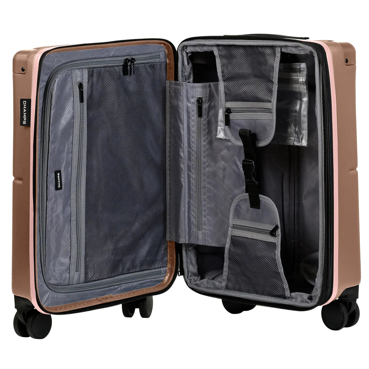 Champs Earth Collection 3-piece Hardside Set