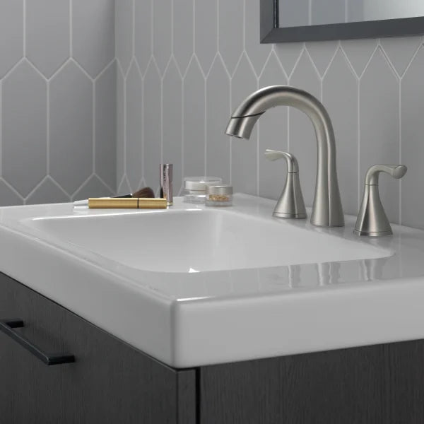 Delta Lampard Two-Handle Pull-Down Bathroom Faucet