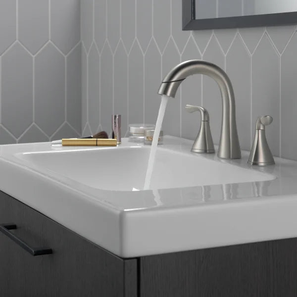 Delta Lampard Two-Handle Pull-Down Bathroom Faucet