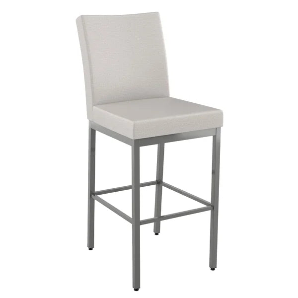 Amisco Drift Grey Frame Polyester Counterstool