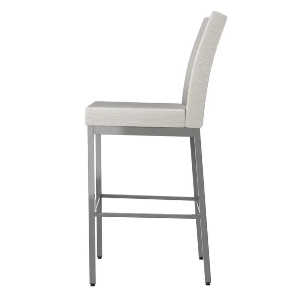 Amisco Drift Grey Frame Polyester Counterstool