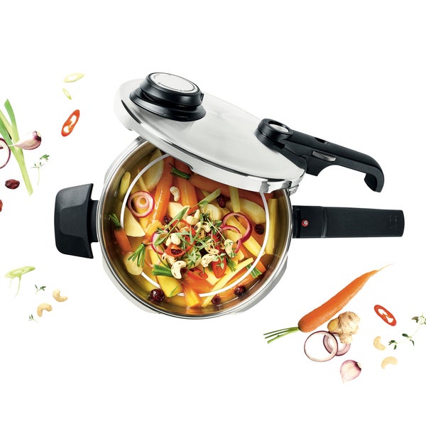Fissler Vitavit Premium Pressure Cooker Set, 3.5 L (3.7 qt.) & 5.9 L (6.3 qt.)