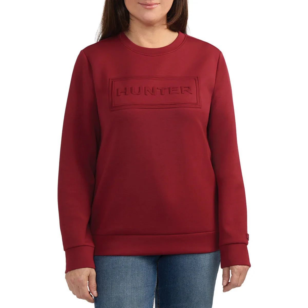 Hunter Women's Embossed Logo Sweatshirt