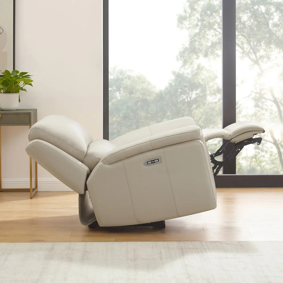 Prospera Home Marner Top grain Leather Power Reclining Chair