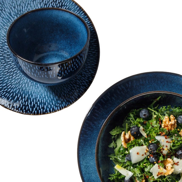 Laurie Gates Catalina Stoneware Dinnerware Set, 16-pieces