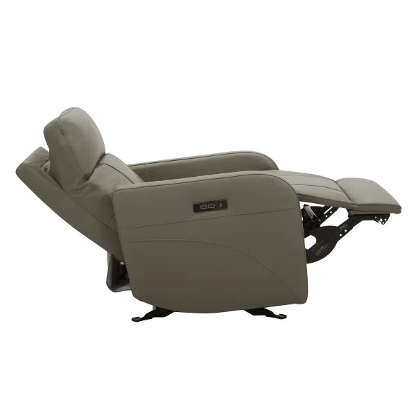 Gilman Creek – Top-grain Leather Rocker Power Recliner with Power Headrest