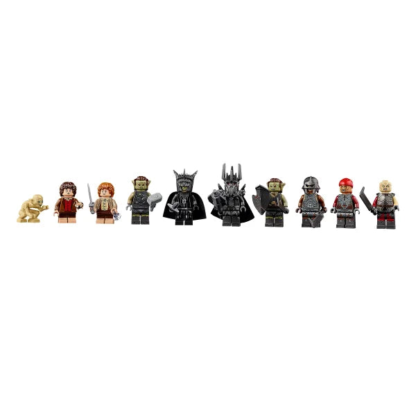 LEGO Icons Lord of the Rings Barad-dûr Building Set with Bonus NINJAGO Cole’s Titan Dragon Mech