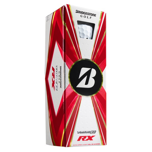 Bridgestone Tour B RX Golf Balls with REACTIV iQ Urethane Cover, 2-pack