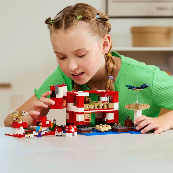 LEGO Minecraft The Mooshroom House