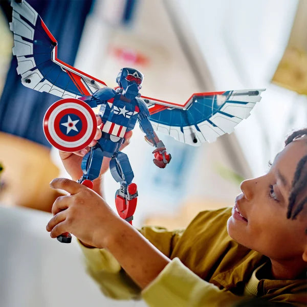 LEGO Marvel New Captain America Construction Figure