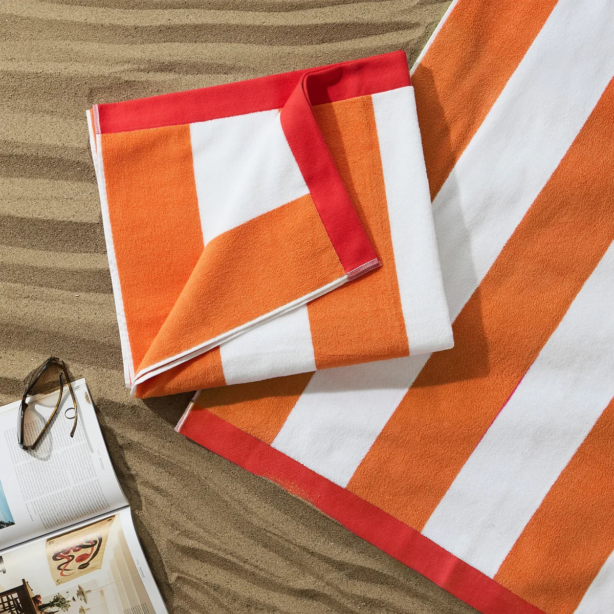Home Inspiration Cabana Beach Towel, 2-pack