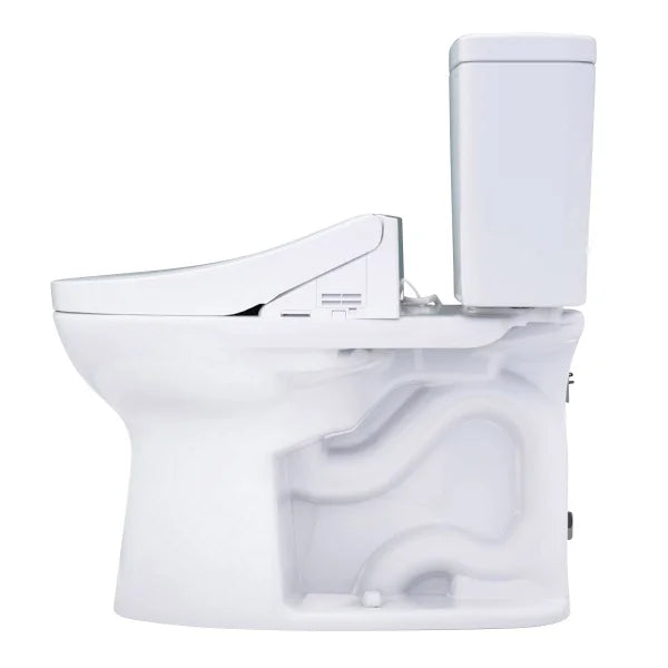 TOTO Drake 2-piece Elongated Toilet with C5 Washlet Bidet Seat