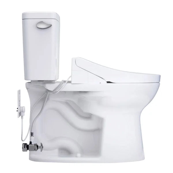 TOTO Drake 2-piece Elongated Toilet with C5 Washlet Bidet Seat