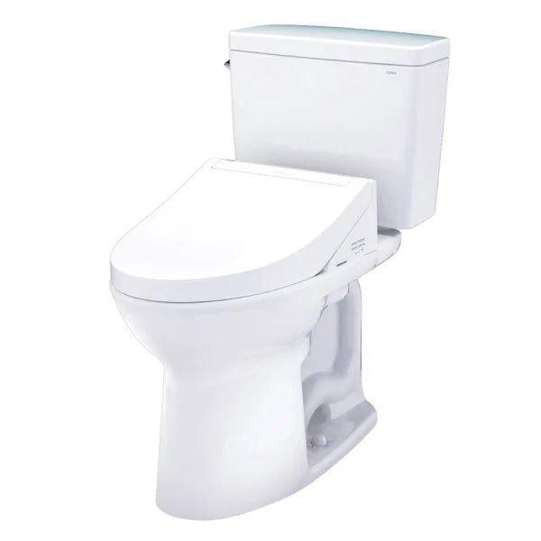 TOTO Drake 2-piece Elongated Toilet with C5 Washlet Bidet Seat