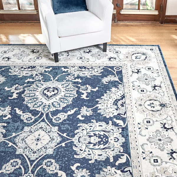 Gertmenian Thomasville Timeless Classic Minerva Blue Indoor Area Rug