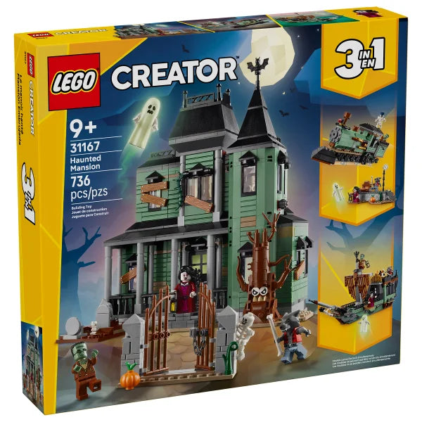 LEGO Creator 3 in 1 Haunted Mansion 31167