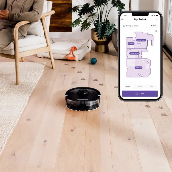Shark Matrix Plus 2-In-1 Robot Self-Empty Vacuum and Mop with Self-Empty HEPA Base
