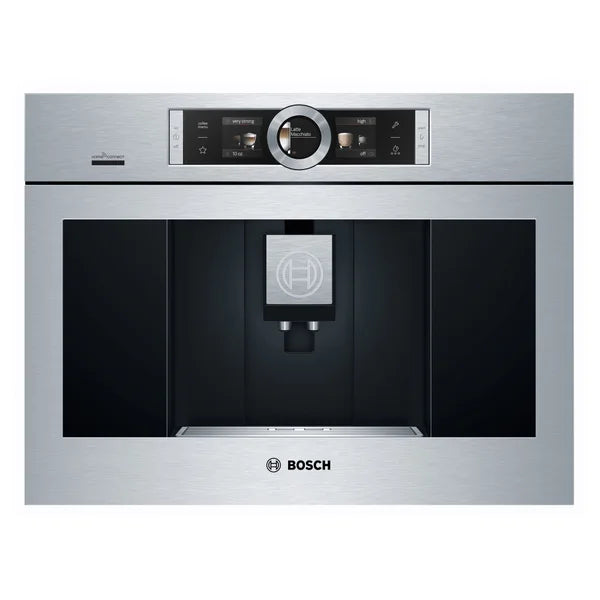 Bosch 800 Series 24 in. Stainless Steel Electric Built-in Coffee Machine with Home Connect